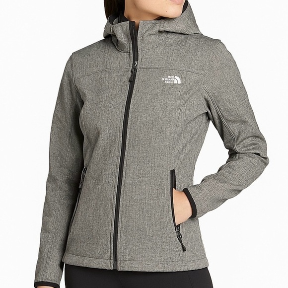 The North Face Jackets & Blazers - The North Face Jacket Apex Bionic Special Edition Hooded Zipped Heathered Grey M